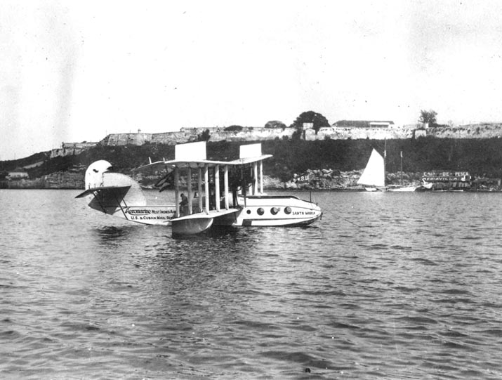 Aeromarine Model 75 'Santa Maria' in Havana