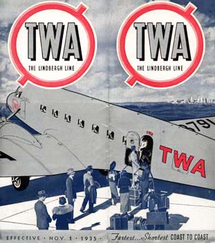 save 25% TWA Trans World Airlines system timetable 12/16/92 Buy 4 308TW 