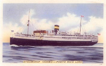 The Coamo served the line from 1926 - Click image for larger view