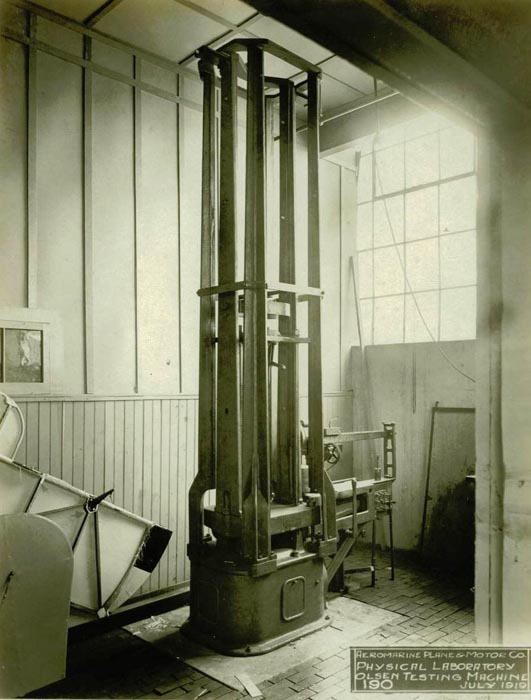 Aeromarine factory - Physical laboratory