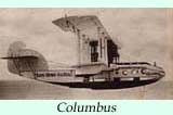 To larger photo of the Aeromarine Model 75 'Columbus' over Bimini, Bahamas