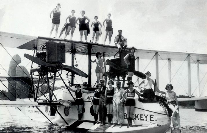 Aeromarine Model 75 'Buckeye' with flappers in Florida